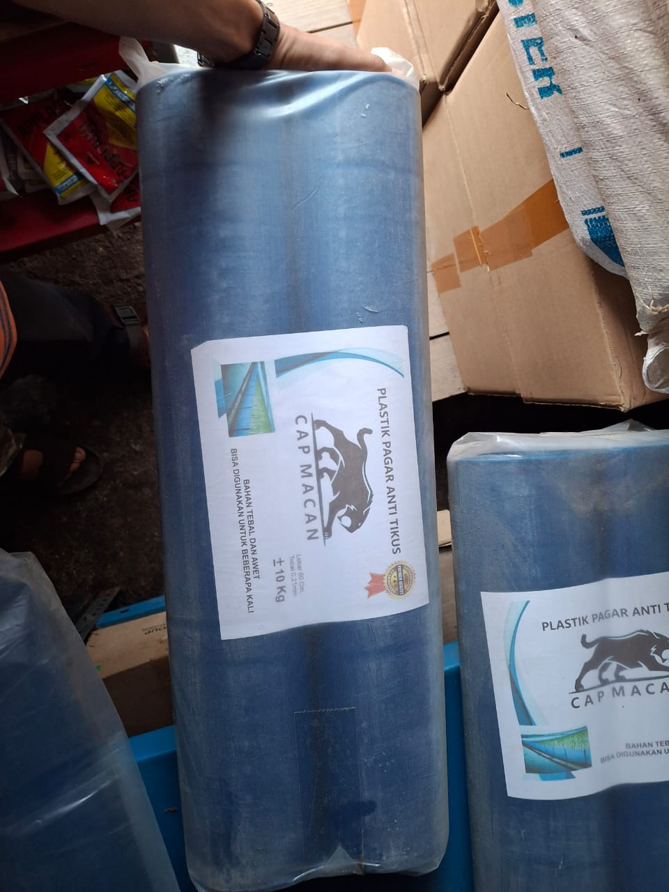 Plastik Pagar Anti Tikus Cap Macan